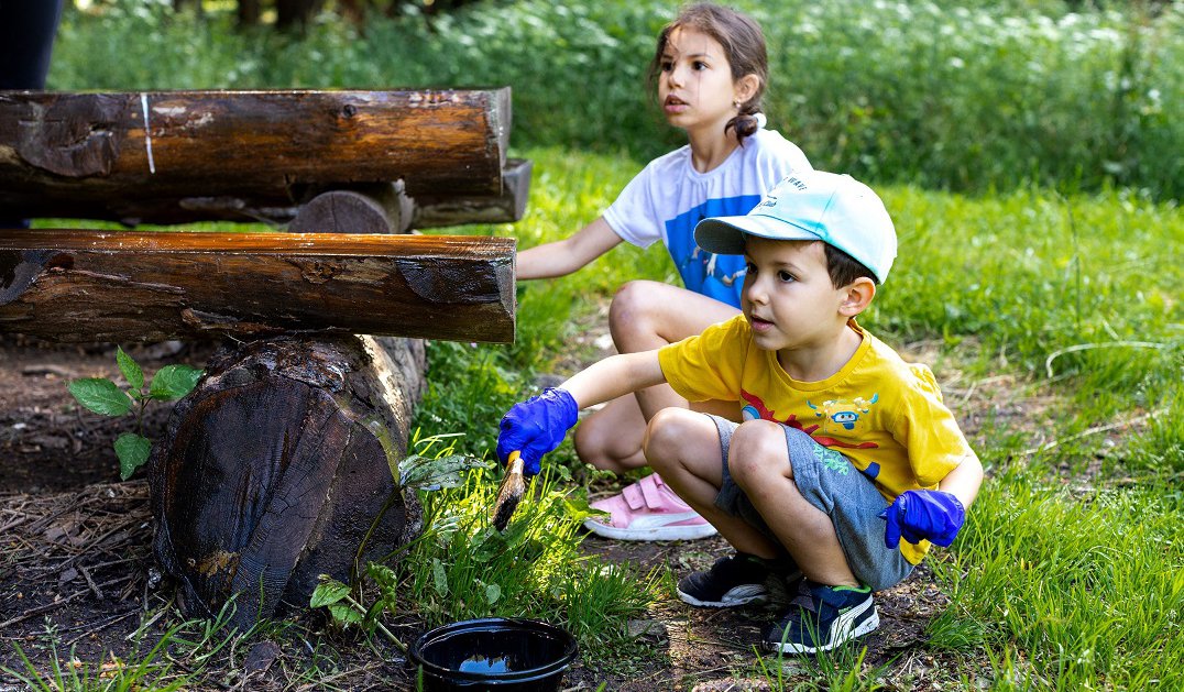 ББР с акция за обновяване на заслона и парковото оборудване 