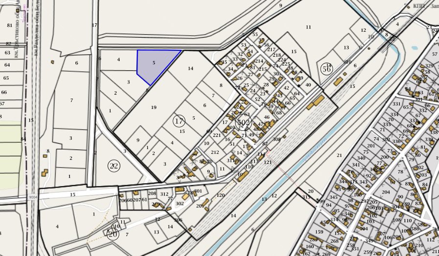 Поземлени имоти в село Разделна, местност Стара гара, община