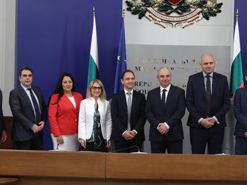 подписване на споразумение