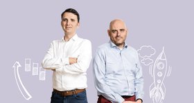 снимка: Стефан Тъмнев и Цанко Арабаджиев